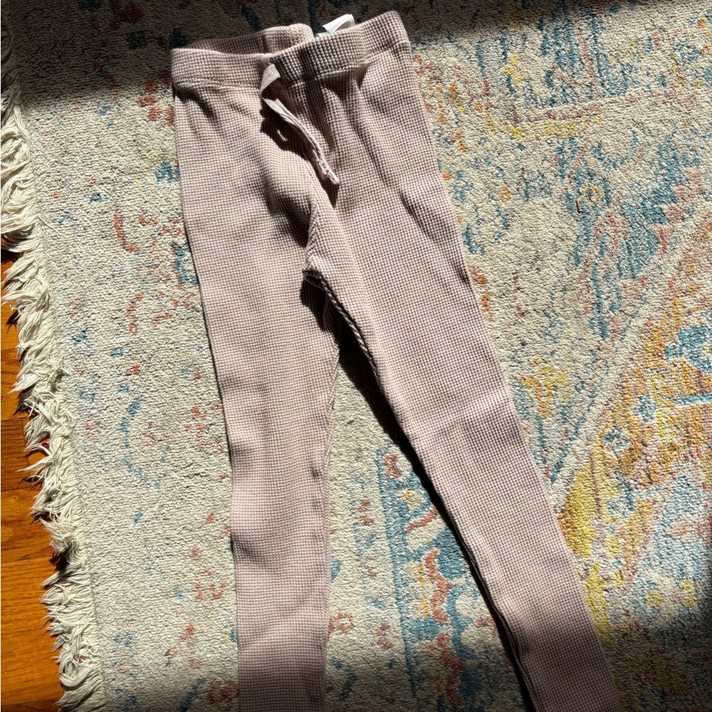 Zara Pink Leggings Soft Comfortable Bottoms